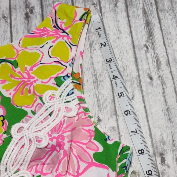 NWT Lilly Pulitzer Multi-Color Floral Sleeveless Dress - Picture 6 of 10